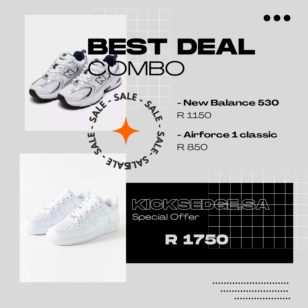 New Balance 530 x Airforce 1 Classic "COMBO DEAL"