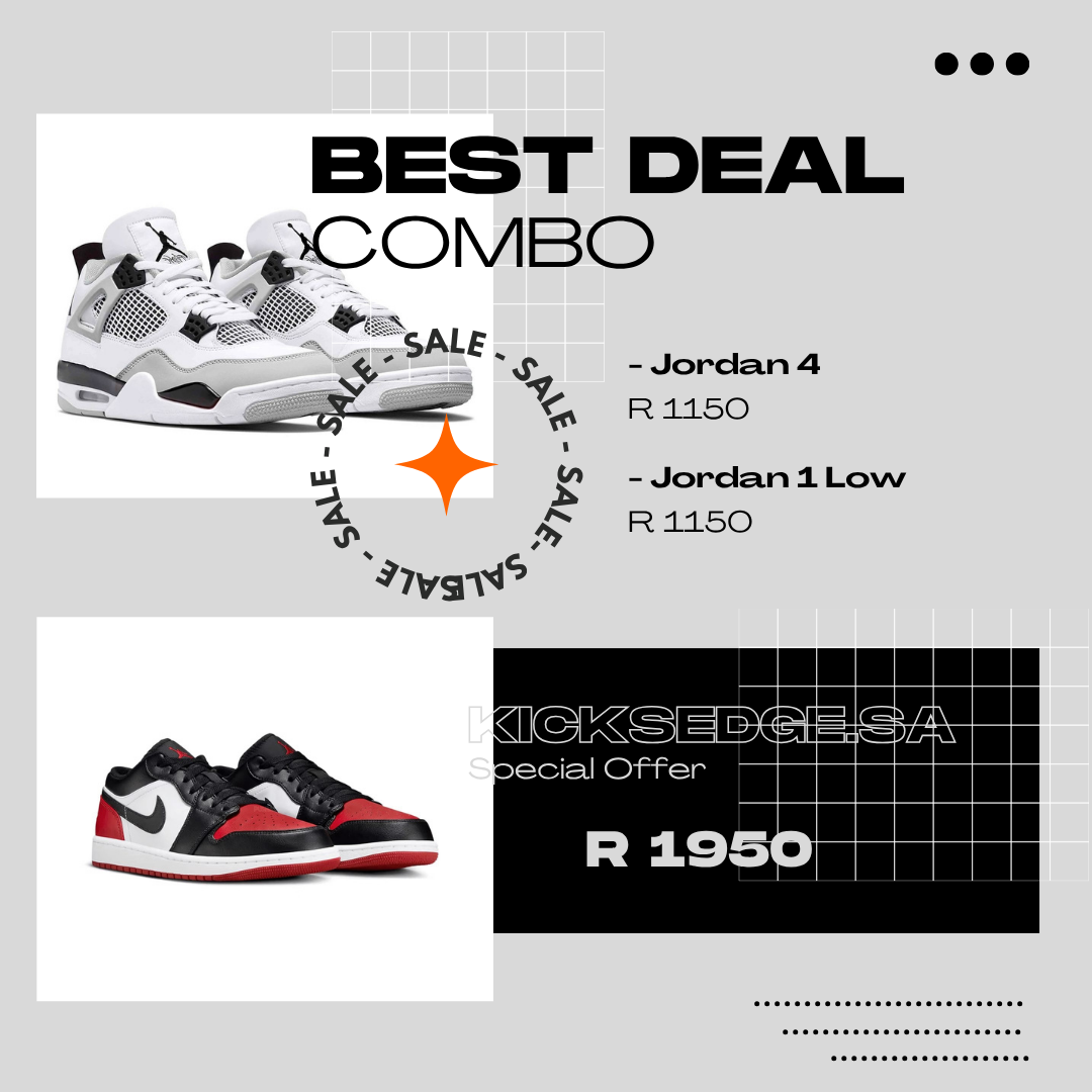 Jordan 4 x Jordan 1 Low "COMBO DEAL"