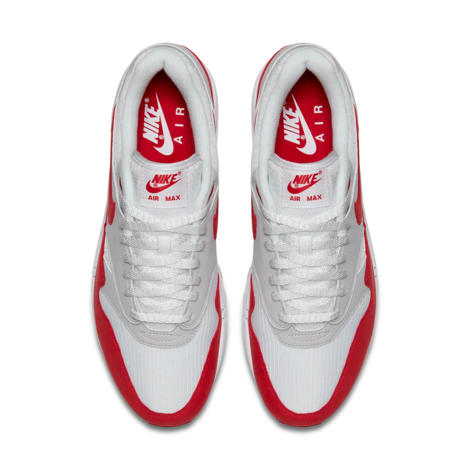 Nike Air Max 1 Anniversary “White/University Red”