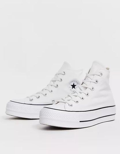 Converse Lift Canvas Hi Platform - White