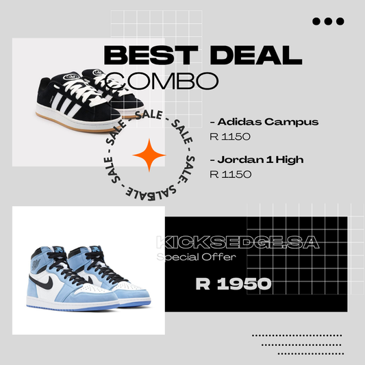 Adidas Campus x Jordan 1 High "COMBO DEAL"