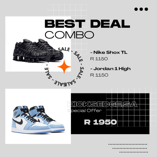 Nike Shox TL x Jordan 1 High "COMBO DEAL"