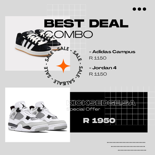 Adidas Campus x Jordan 4 "COMBO DEAL"