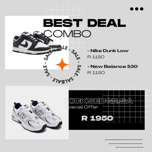 Nike Dunk Low x New Balance 530 "COMBO DEAL"
