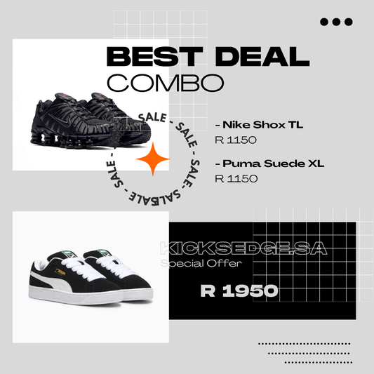 Nike Shox TL x Puma Suede XL "COMBO DEAL"