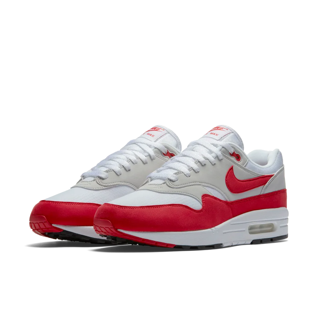 Nike Air Max 1 Anniversary “White/University Red”